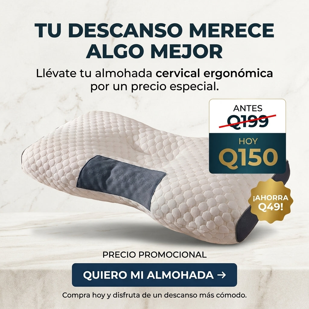 Almohada Cervical Ortopédica