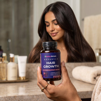 Hair Growth — Vitaminas para Crecimiento Capilar con Biotina y Colágeno