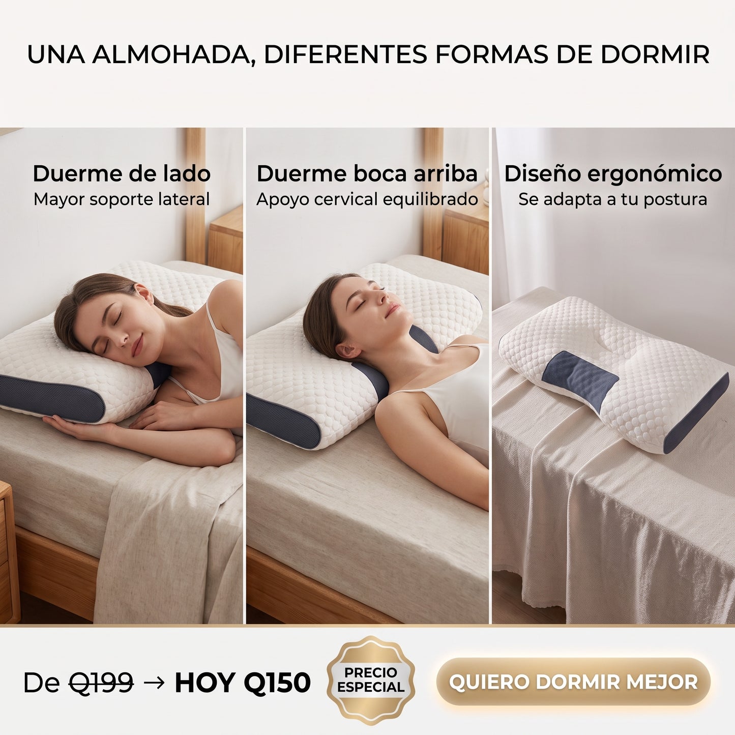 Almohada Cervical Ortopédica