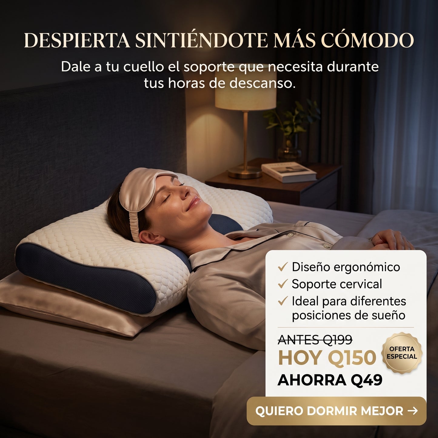 Almohada Cervical Ortopédica