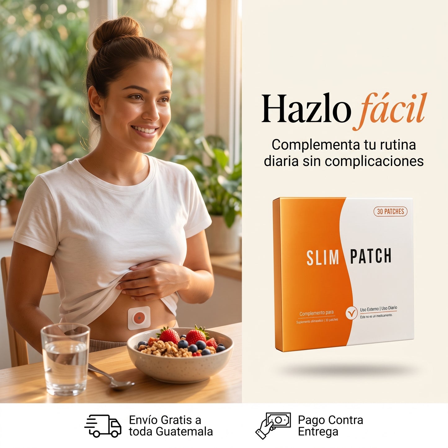 Slim Patch™ — Tu nuevo ritual para cuidar tu abdomen